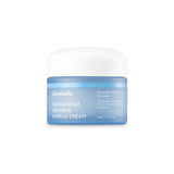 ProtoClinical k-beauty Genabelle Aquabarrier Ceramide Capsule Cream 50ml single round pale blue cream jar centered on a white background with soft blue side shading