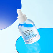 ProtoClinical k-beauty Genabelle Crystal Drop Hydra Booster Ampoule 30ml blue and cyan product graphic on a bright gradient background