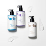 ProtoClinical k-beauty pale gray beauty detail with two soft charcoal vertical forms on a light background.