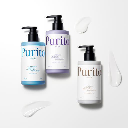ProtoClinical k-beauty pale gray beauty detail with two soft charcoal vertical forms on a light background.