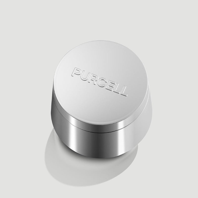 ProtoClinical k-beauty PURCELL Pixcell Biom After Rebooting Cream 50ml light gray vertical detail with soft mint corner accents on a pale background.