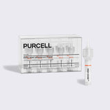 ProtoClinical k-beauty PURCELL Pixcell Biom Booster Shot Powder 0.2g X 10ea pale blue rectangular package centered on a light background