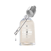 ProtoClinical k-beauty PURCELL Pixcell Biom Glow Barrier Serum 50ml abstract beauty graphic with pale beige and soft gray vertical forms on a light background