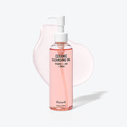 ProtoClinical k-beauty Parnell AHA Omija Ceramic Cleansing Oil 200ml cleansing oil bottle in a close view with visible front label details on a light background