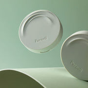ProtoClinical k-beauty Parnell Cicamanu Serum In Matte Cushion SPF50+ PA++++ 15g (Refill) (3colors) single muted green refill compact with a darker green lower band on a light background.