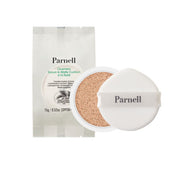 ProtoClinical k-beauty Parnell Cicamanu Serum In Matte Cushion SPF50+ PA++++ 15g (Refill) (3colors) single refill cushion compact centered on a light background.