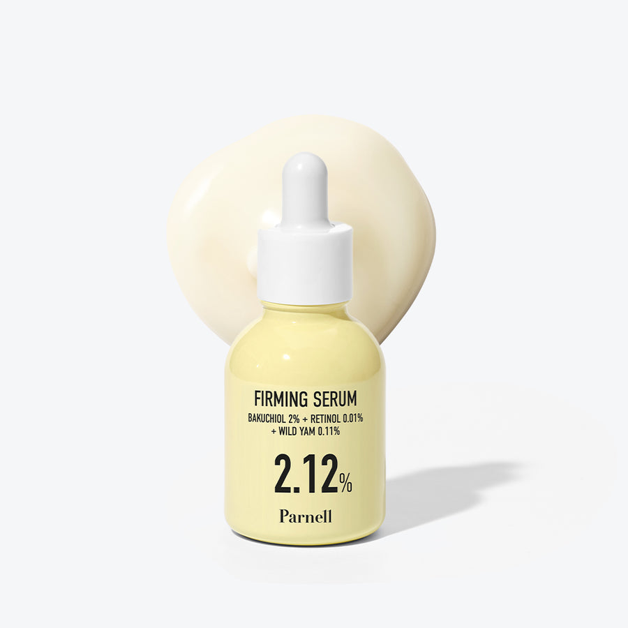 ProtoClinical k-beauty soft lavender beauty graphic with pale yellow edges on a light background.