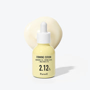 ProtoClinical k-beauty soft lavender beauty graphic with pale yellow edges on a light background.