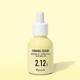 ProtoClinical k-beauty pale yellow beauty graphic with a muted taupe vertical center on a light background.