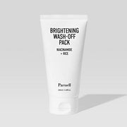 ProtoClinical k-beauty Parnell Niacinamide Rice Brightening Wash Off Pack 100ml shown as a single item centered on a plain background in a square studio image