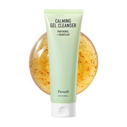 ProtoClinical k-beauty Parnell Panthenol Heartleaf Calming Gel Cleanser 180ml gel cleanser tube in a product detail view with visible branding and front label details on a light background