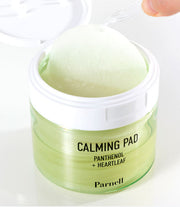 ProtoClinical k-beauty soft green beauty collage on a pale pink and cream background.