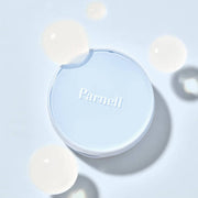 ProtoClinical k-beauty Parnell Glacial Biome Water No-Sebum Cushion 10g single cushion compact centered on a light background.