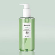 ProtoClinical k-beauty soft sage beauty graphic with pale white side panels on a light background.