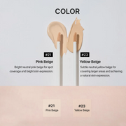 ProtoClinical k-beauty Parnell Cicamanu Skinfit Cover Concealer 5g (2colors) single concealer package centered on a light background.