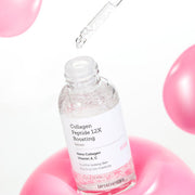 ProtoClinical k-beauty pale green beauty graphic with soft pink and white framing on a light background.