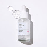 ProtoClinical k-beauty cool gray beauty packaging silhouette with pale lavender side shading on a light background.