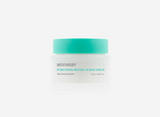 ProtoClinical k-beauty MEDITHERAPY Porethera Melting Scrub Serum 25ml soft green bottle silhouette with pale pink corner accents on a light background.