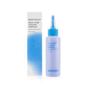 ProtoClinical k-beauty MEDITHERAPY Blue Layer Azulene Ampoule 100ml pale blue bottle silhouette with soft beige side shading on a light background.