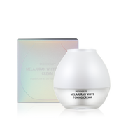 ProtoClinical k-beauty pale blue and gray beauty product silhouette on a light background.