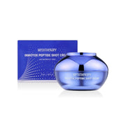 ProtoClinical k-beauty abstract blue graphic with soft tonal shading on a light background