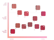 ProtoClinical k-beauty WAKEMAKE Soft Blurring Balm Stick 3.5g (12colors) wide balm stick shade graphic with beige-pink swatch blocks and a light product layout
