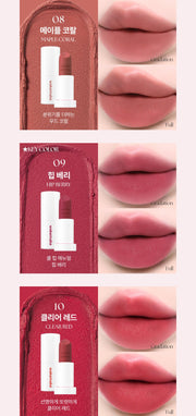 ProtoClinical k-beauty WAKEMAKE Soft Blurring Balm Stick 3.5g (12colors) tall balm stick detail graphic with soft beige-pink panels and a narrow vertical layout