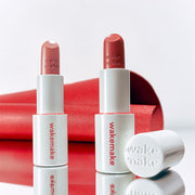 ProtoClinical k-beauty WAKEMAKE Healthy Glow Balm Stick 3.5g (11colors) square balm graphic with pink and coral tones on a light background