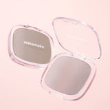 ProtoClinical k-beauty WAKEMAKE Mix Blurring Volume Shading 9.9g (2colors) square shading palette graphic with beige and brown tones