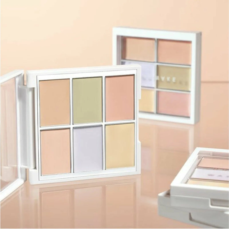 ProtoClinical k-beauty WAKEMAKE Defining Cover Conceal-Fit Palette 9g (2type) single palette compact centered on a clean white background