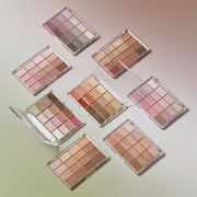 ProtoClinical k-beauty taupe beauty product silhouette with soft green tones on a muted background.