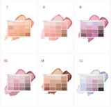 ProtoClinical k-beauty multi-item beige and lavender beauty product layout on a clean white background.