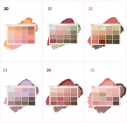 ProtoClinical k-beauty multi-item taupe beauty product layout on a clean light background.