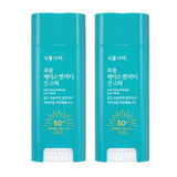 ProtoClinical k-beauty Shingmulnara Soft Face & Body Sun Stick SPF50+ PA++++ 30g+30g shown in front-facing product packaging on a light background.