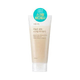 ProtoClinical k-beauty Shingmulnara Sea Salt Cooling Scrub Body Wash 200ml single upright pale green body wash bottle centered on a white background.