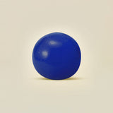 ProtoClinical k-beauty ongredients Butterfly Pea Cleansing Ball 110g single round deep blue cleansing ball centered on a light cream background.