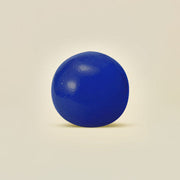 ProtoClinical k-beauty ongredients Butterfly Pea Cleansing Ball 110g single round deep blue cleansing ball centered on a light cream background.
