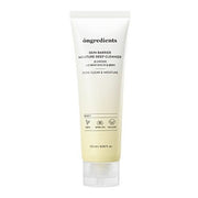 ProtoClinical k-beauty ongredients Skin Barrier Moisture Deep Cleanser 120ml single upright beige cleanser tube centered on a white background with pale pink side accents.