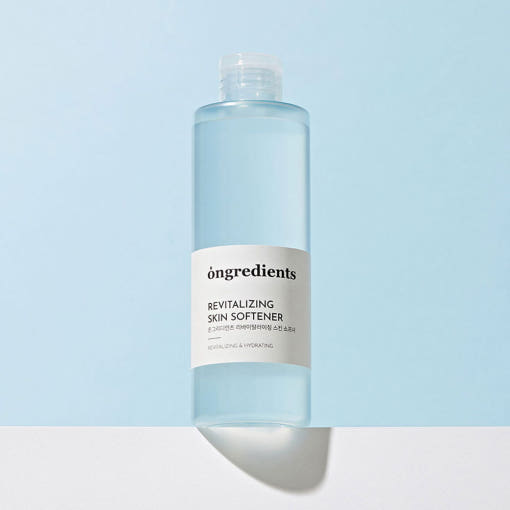ProtoClinical k-beauty ongredients Revitalizing Skin Softener 250ml in a single upright softener bottle centered on a light background
