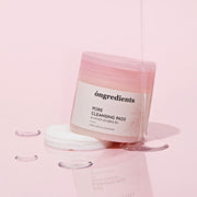 ProtoClinical k-beauty soft pink beauty graphic with a muted vertical mauve center on a pale background.