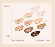 ProtoClinical k-beauty soft pink beauty product silhouette with a pale green center on a light background.