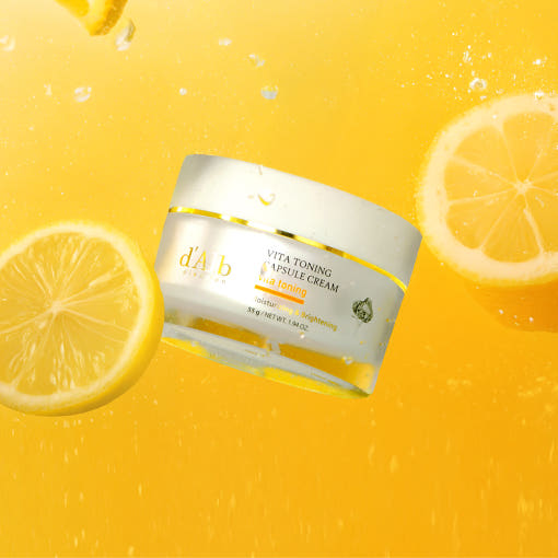 ProtoClinical k-beauty golden beauty product graphic with a pale center on a warm background.