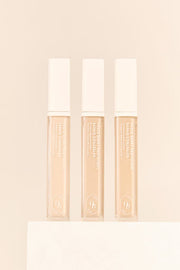 ProtoClinical k-beauty soft peach beauty product silhouette on a pale cream background.