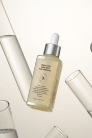 ProtoClinical k-beauty HEVEBLUE Single Vita Dark Spot Pine-Ampoule 50ml single ampoule package centered on a clean white background