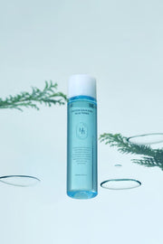 ProtoClinical k-beauty pale aqua beauty product silhouette with muted teal shading on a light background.