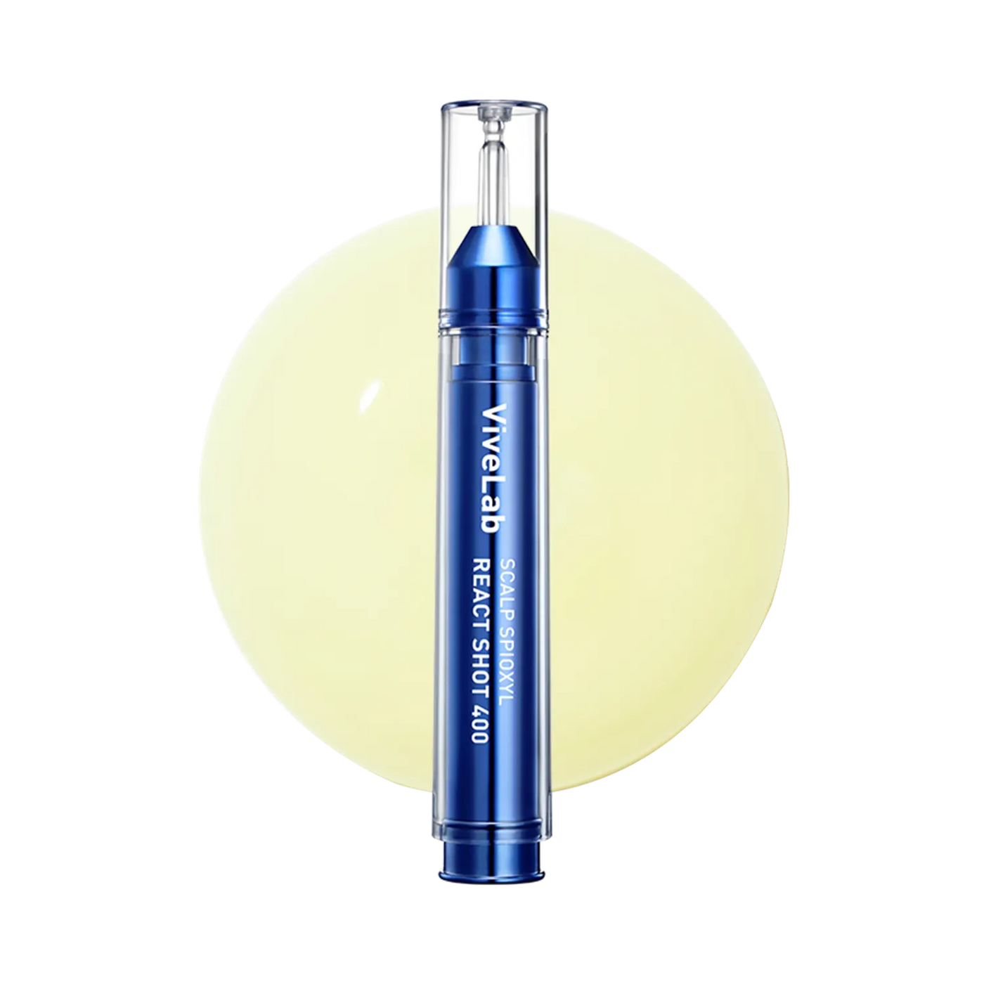 ProtoClinical k-beauty pale gray beauty graphic with a darker vertical center and soft green side tones.