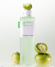 ProtoClinical k-beauty SUNGBOON EDITOR Green Tomato NMN Pore Hydro Soothing Toner 350ml single toner package centered on a clean white background