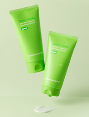 SUNGBOON EDITOR Green Tomato Deep Pore Cleansing Ultra Whipping Foam 120g by ProtoClinical shown in a product packaging image on a white background for a k-beauty skincare routine.