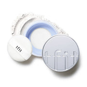 ProtoClinical k-beauty skincare product packaging in soft blue-gray tones on a light background.