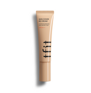 ProtoClinical k-beauty tfit Skin Cover BB Cream SPF50+ PA++++ 30g (5colors) single upright beige BB cream tube centered on a pale pink background.